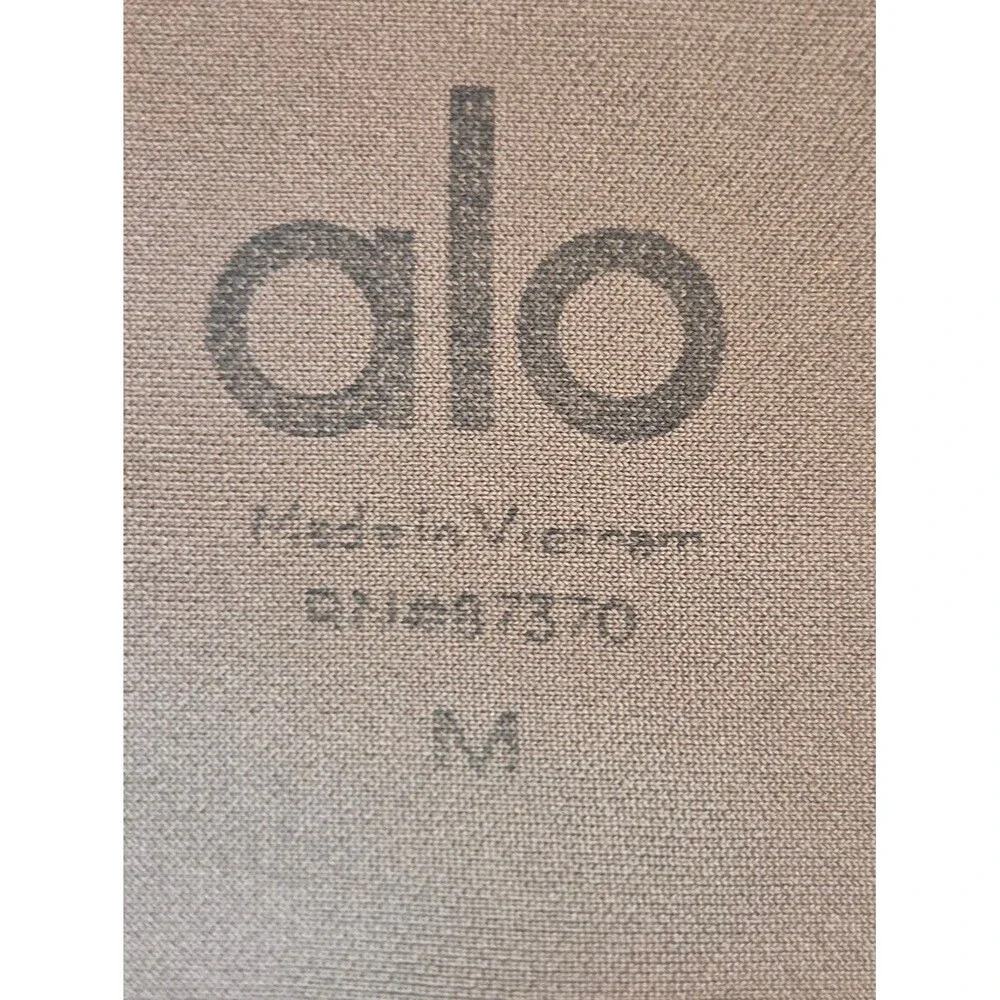 Alo Yoga Airlift 7/8 High Waist Leggings High Waist Taupe Sheen Performance M